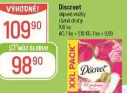 Globus Discreet slipové vložky nabídka