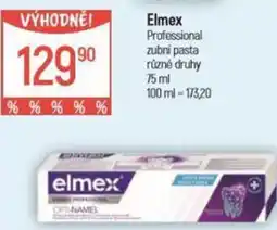 Globus Elmex Professional zubní pasta nabídka