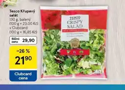 Tesco Křupavý salát nabídka