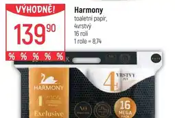 Globus Harmony toaletní papír, 4vrstvý nabídka