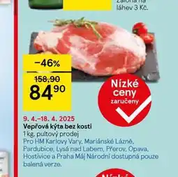 Tesco Vepřová kýta bez kosti nabídka