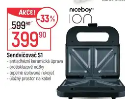 Globus Sendvičovač S1 nabídka