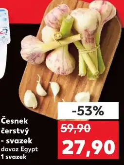 Kaufland Česnek čerstvý - svazek nabídka