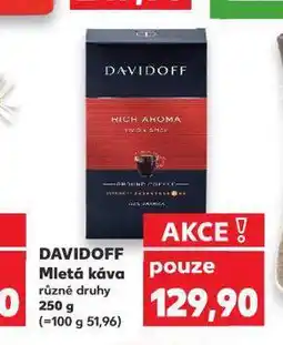 Kaufland Káva davidoff nabídka
