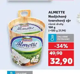 Kaufland Almette nadýchaný sýr nabídka