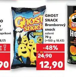Kaufland Ghost snack nabídka