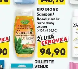Kaufland Bio bione šampon nabídka