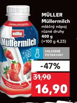 Kaufland MÜLLER Müllermilch nabídka
