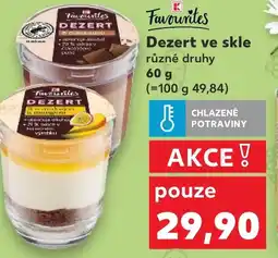 Kaufland Dezert ve skle nabídka