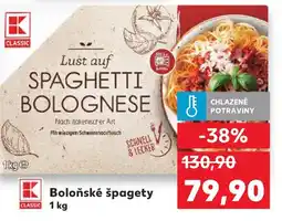 Kaufland Boloňské špagety nabídka