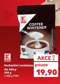 Kaufland Instantní smetana do kávy nabídka