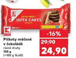 Piškoty máčené v čokoládě