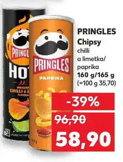 Kaufland PRINGLES Chipsy nabídka