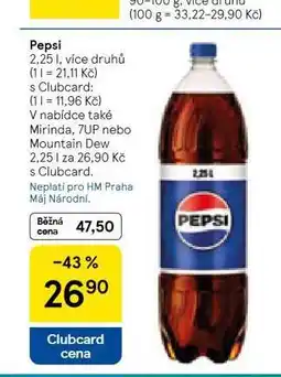 Pepsi, mirinda, 7up, mountain dew