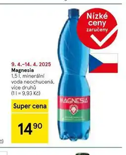 Tesco Magnesia nabídka