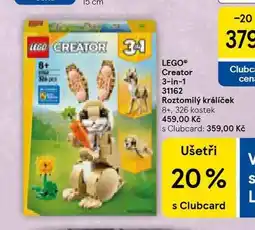 Tesco Stavebnice lego creator nabídka