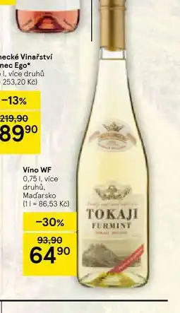 Tesco Víno wf nabídka