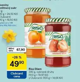 Tesco Riso džem nabídka