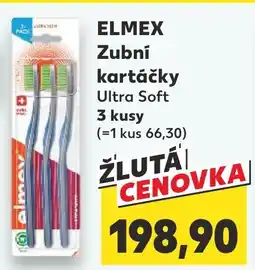 Kaufland ELMEX Zubní kartáčky nabídka