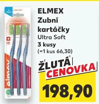 Kaufland ELMEX Zubní kartáčky nabídka