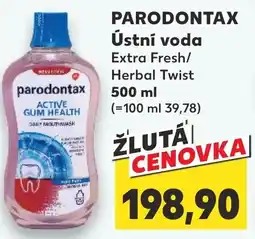 Kaufland PARODONTAX Ústní voda nabídka