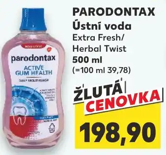 Kaufland PARODONTAX Ústní voda nabídka