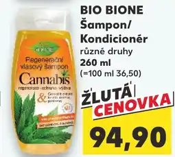 Kaufland BIO BIONE Šampon/ Kondicionér nabídka
