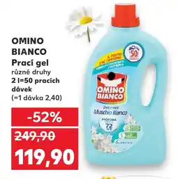 Kaufland OMINO BIANCO Prací gel nabídka