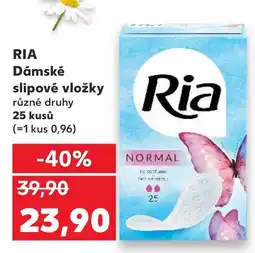 Kaufland RIA Dámské slipové vložky nabídka