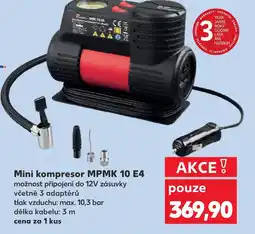 Kaufland Mini kompresor MPMK 10 E4 nabídka