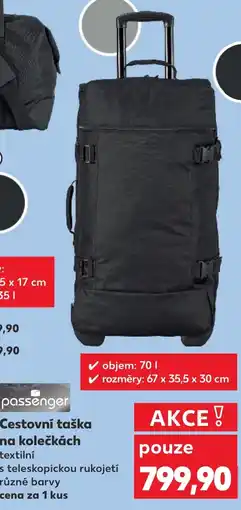 Kaufland Cestovní taška na kolečkách nabídka