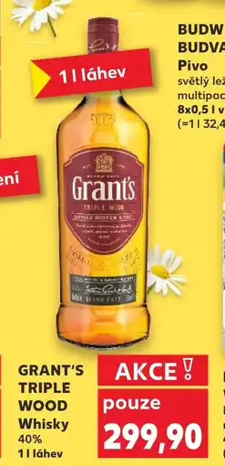 Kaufland GRANT'S TRIPLE WOOD Whisky nabídka