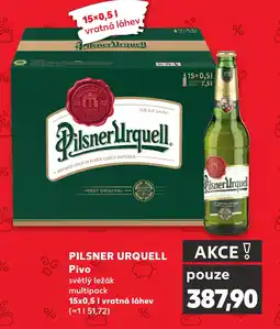 Kaufland PILSNER URQUELL Pivo nabídka