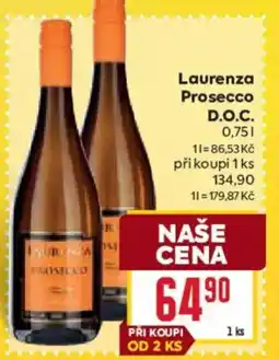 Billa Laurenza Prosecco D.O.C. nabídka