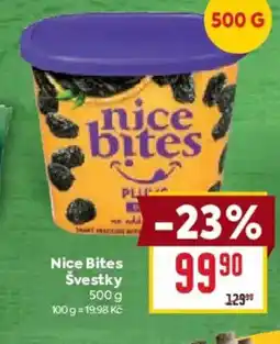 Billa Nice Bites Švestky nabídka
