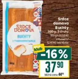 Billa Srdce domova Buchty nabídka