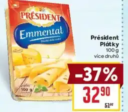 Billa Président Plátky nabídka