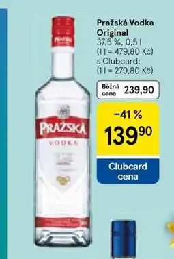 Tesco Pražská vodka original nabídka