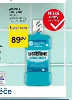 Tesco Listerine ústní voda nabídka