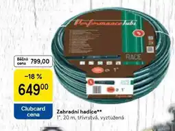 Tesco Zahradní hadice nabídka