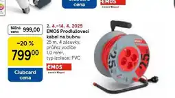 Tesco Prodlužovací kabel na bubnu nabídka