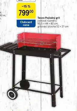 Tesco Pojízdný gril nabídka