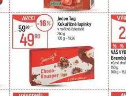 Globus Kukuřičné lupínky v mléčné čokoládě nabídka