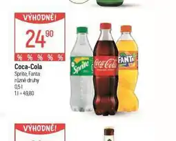 Globus Coca cola, fanta, sprite nabídka