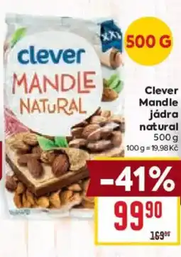 Billa Clever Mandle jádra natural nabídka