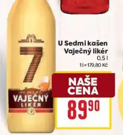 Billa U Sedmi kašen Vaječný likér nabídka
