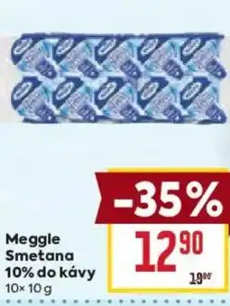 Billa Meggle Smetana 10% do kávy nabídka