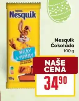 Billa Nesquik Čokoláda nabídka