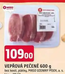 Trefa VEPŘOVÁ PEČENĚ 600 g bez kosti, plátky nabídka