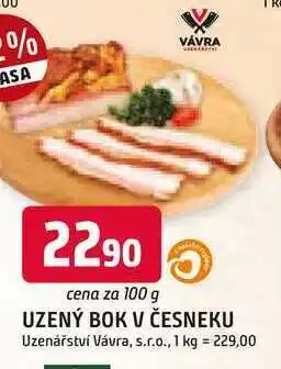 Trefa UZENÝ BOK V ČESNEKU 100g nabídka